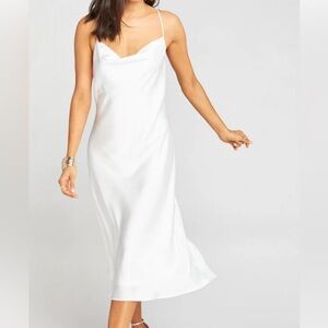 Show Me Your MuMu Elegant White Dress